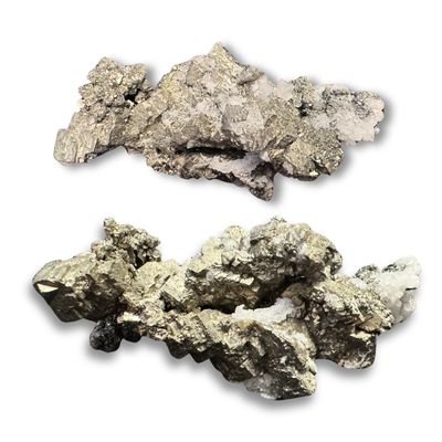 Pyrite Cluster w/Calcite 65g