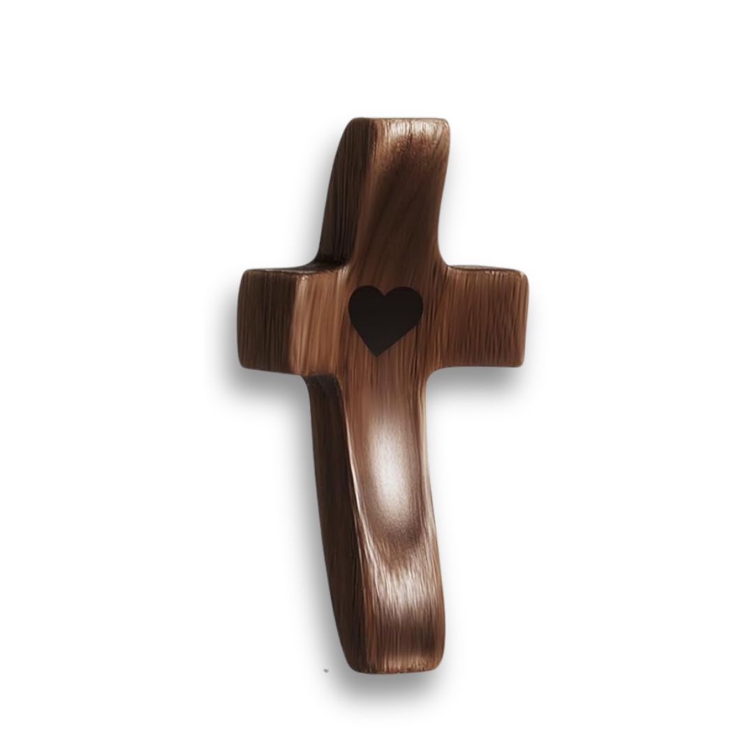 Handcrafted Wooden Stress Relief / Prayer Cross