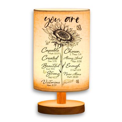 Inspirational Bible Verse LED Lamp