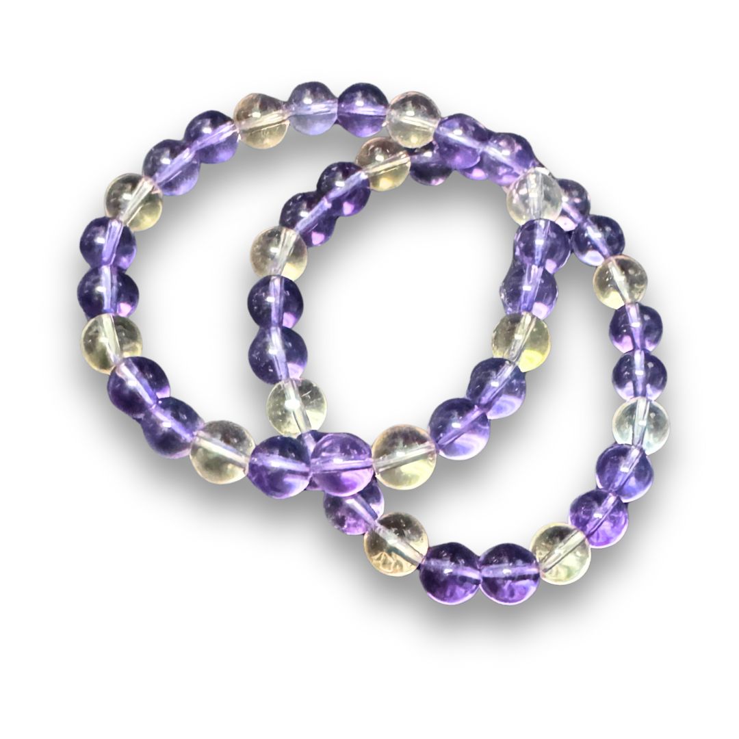 Ametrine Beaded Bracelet