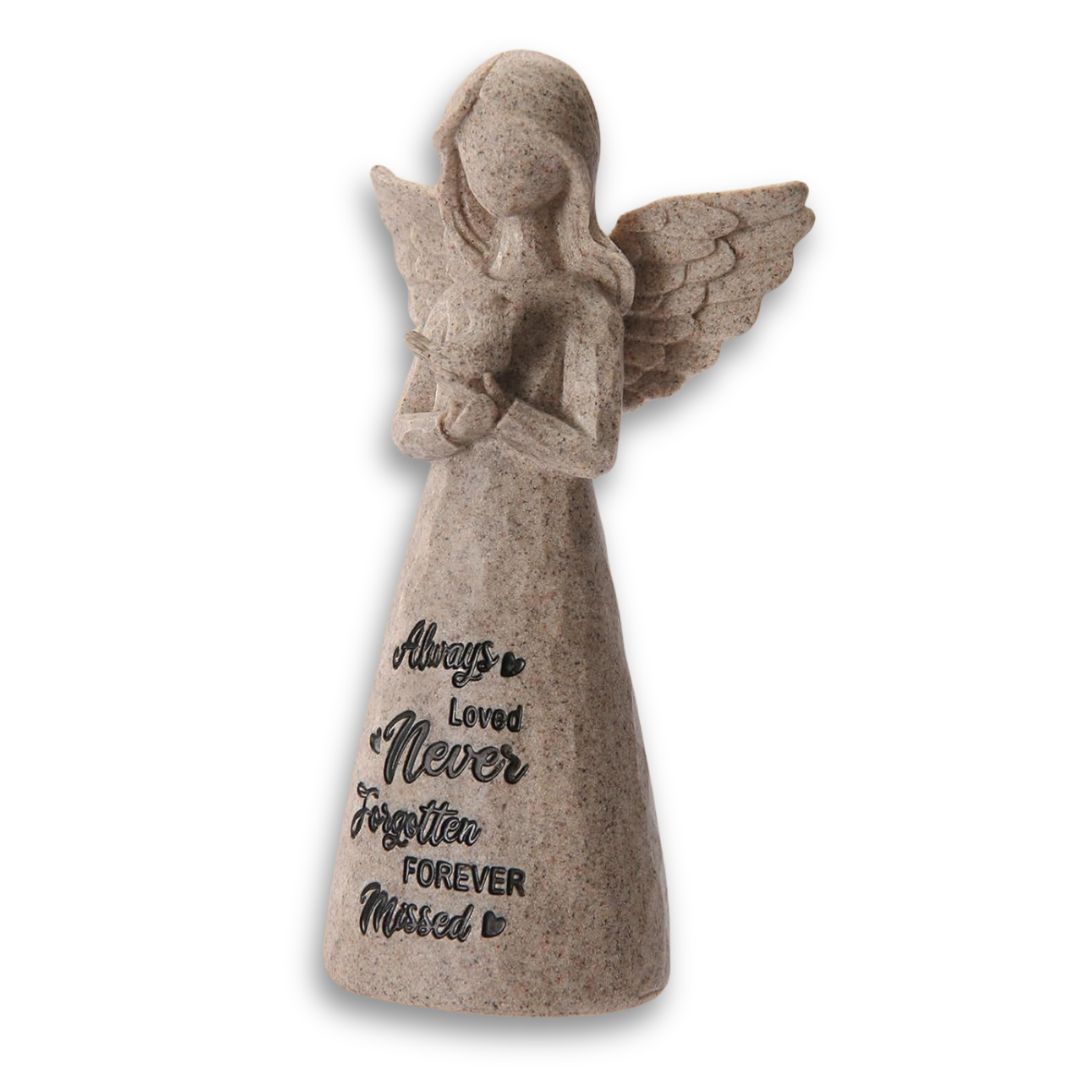 Hand Painted Resin Angel Figurine (Grief Gift)