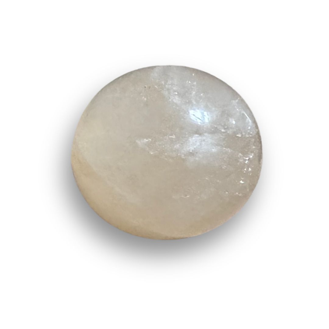 Yellow Calcite Sphere, Weight: 80g