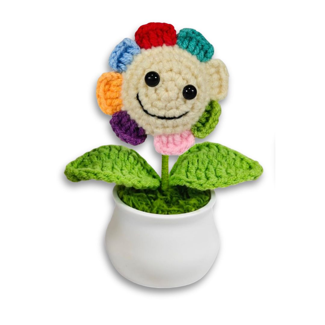 Crochet Flower Pot
