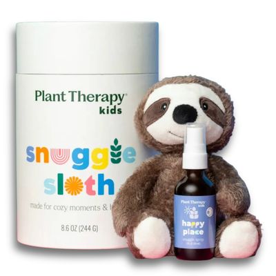 Snuggle Sloth Plush and Oil Set