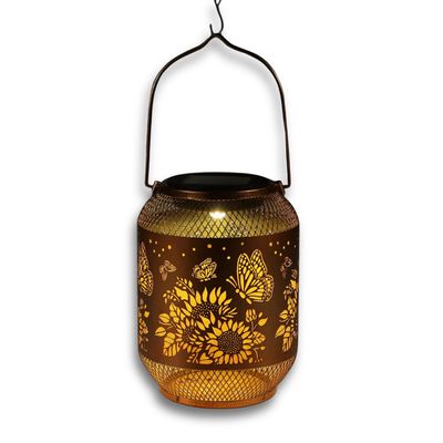 Butterfly Hanging Solar Lantern