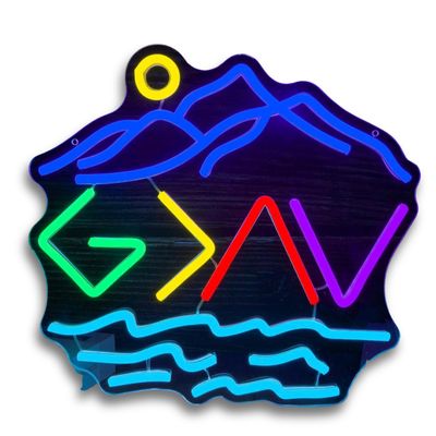 God is Greater Than The Highs and Lows LED Sign