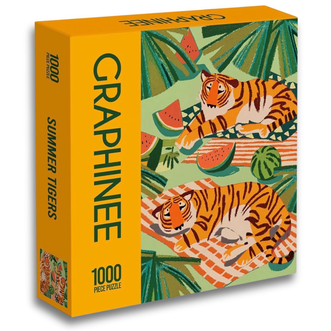 Summer Tiger Puzzle 1000 Pieces