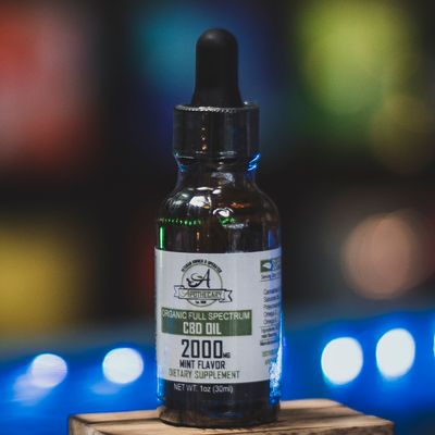 CBD Full Spectrum - Tincture - Mint - 2000