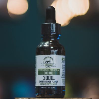 CBD Full Spectrum - Tincture - Sweet Orange - 2000