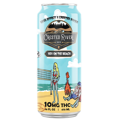 THC Beverage-Hex on the Beach-Crested River Soda