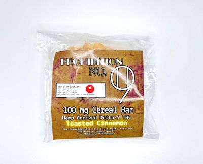 Delta 9 - Cereal Bar - Toasted Cinnamon