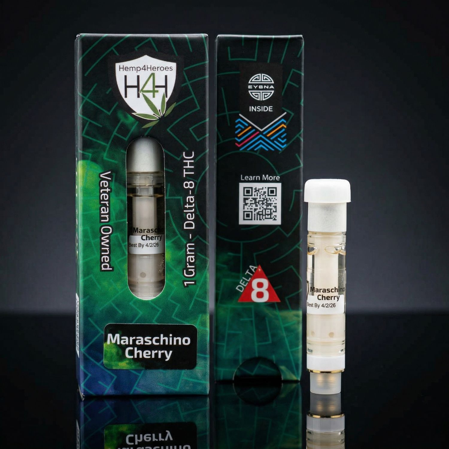Delta 8 THC - Eybna Cartridge - Maraschino Cherry 1g
