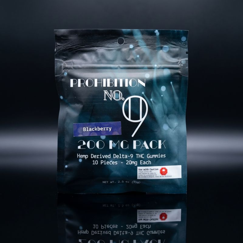 Delta 9 THC - Gummies - Black Berry 200mg