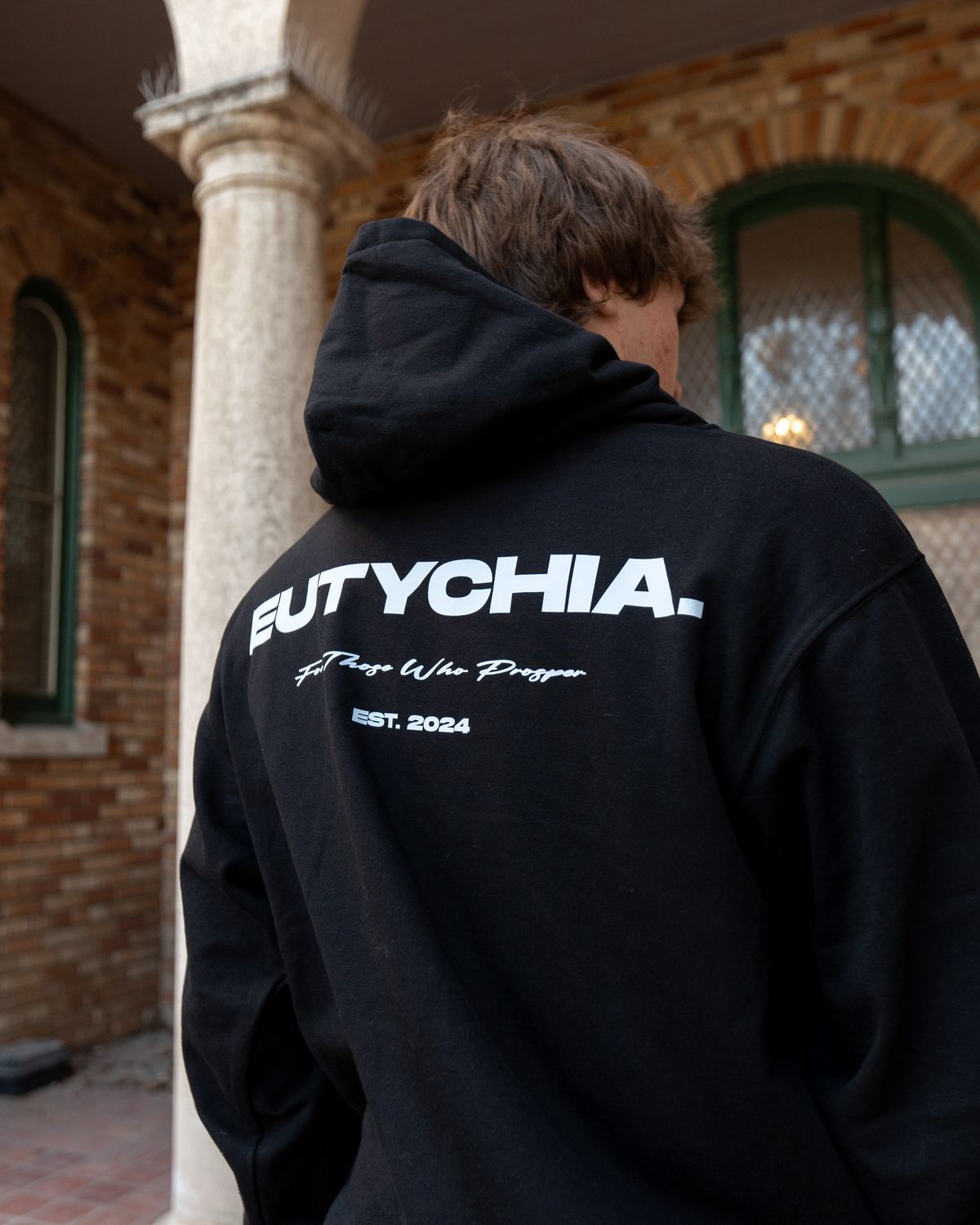EUTYCHIA Onyx Workapparel Hoodie
