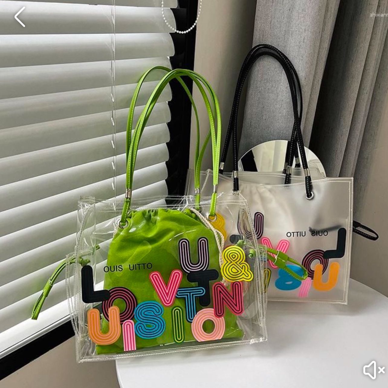 L Big Letter Bag