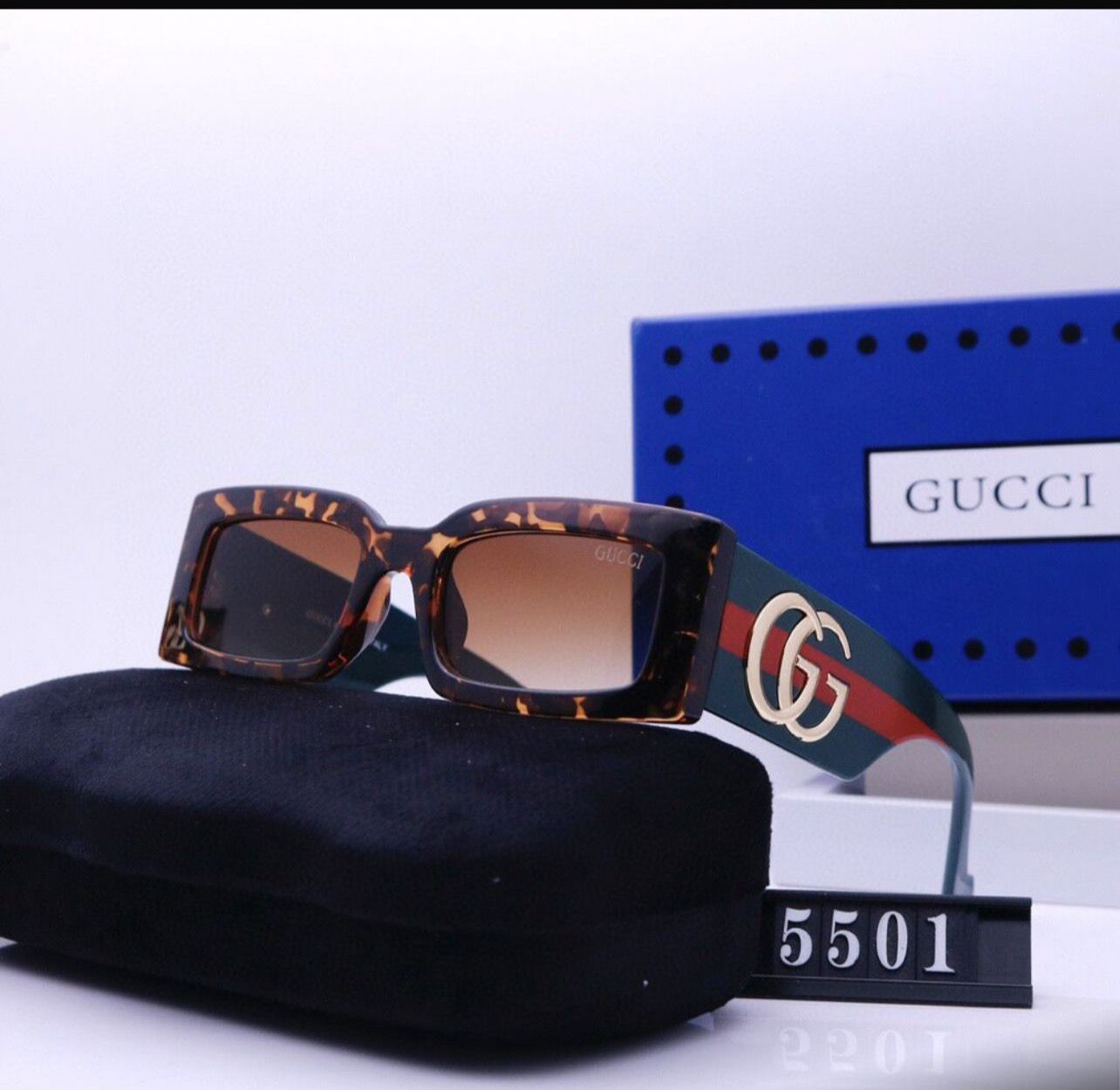 G Leopard Sunglasses