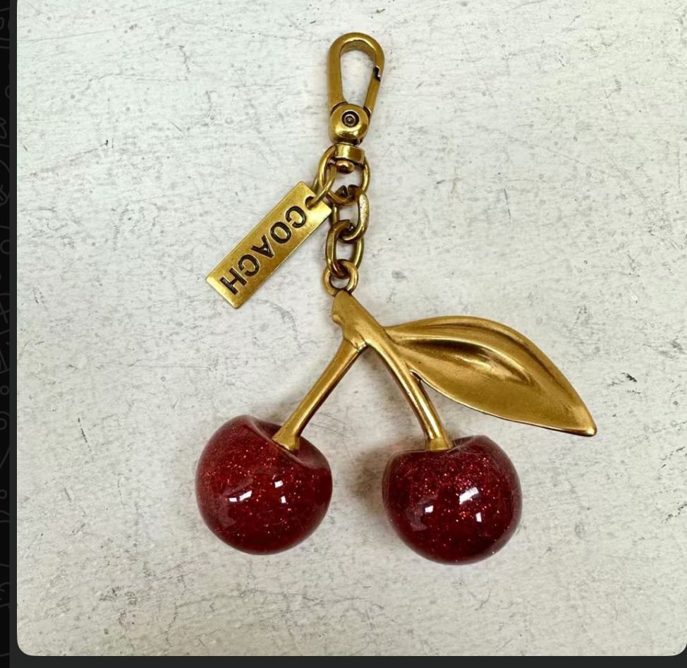 Cherry Bag Charm