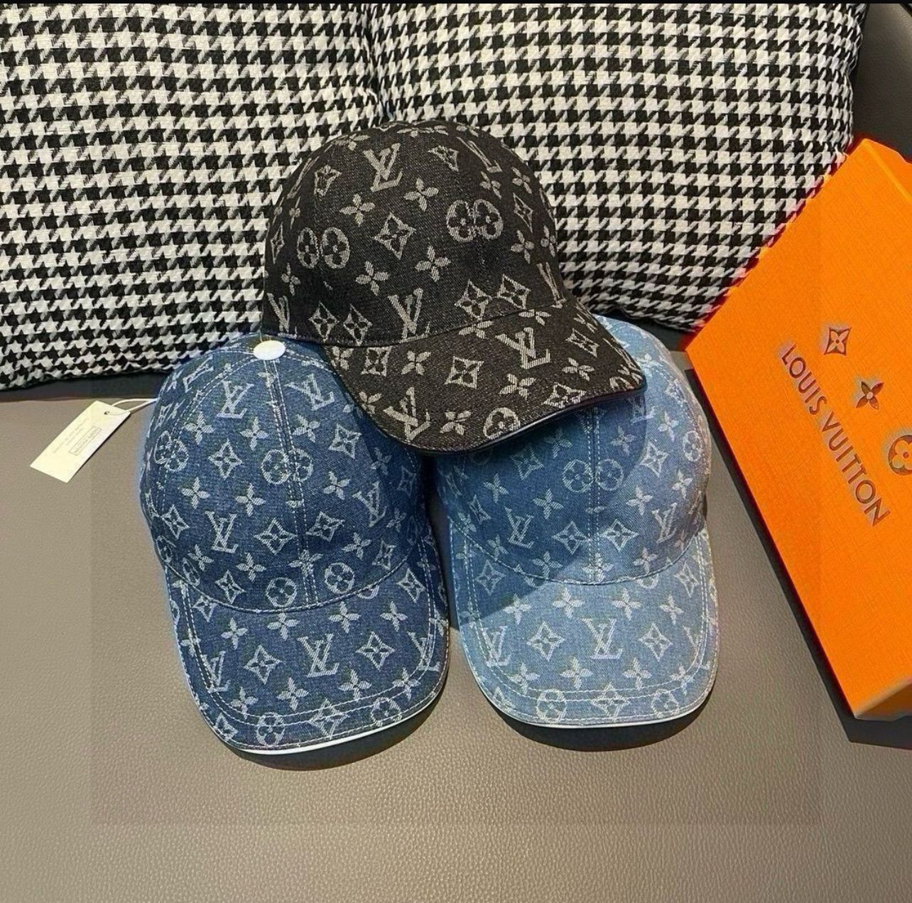 LV Jean hats