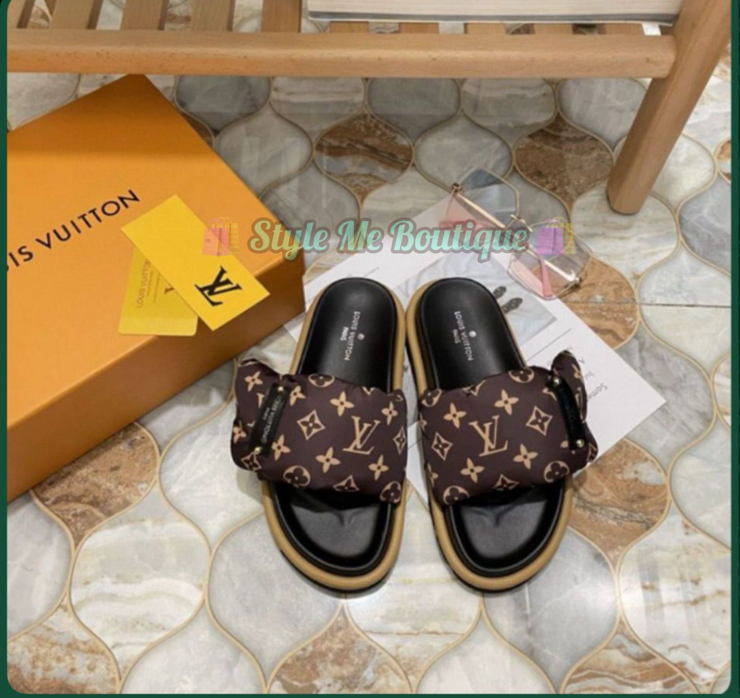 THE L SLIDE ) BROWN)