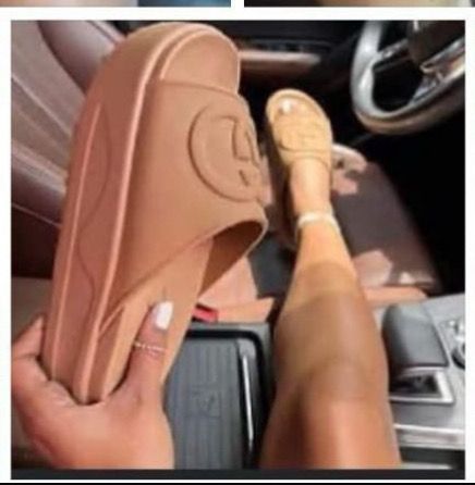 KHAKI G CLOG SLIDE