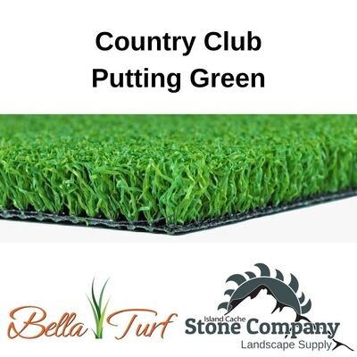 Country Club Putting Green Synthetic Lawn - 58oz - 13' wide (sold by the foot( $5.32/sq,ft)