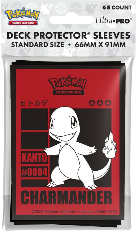 Pokémon - Deck Protector Sleeves - Charmander