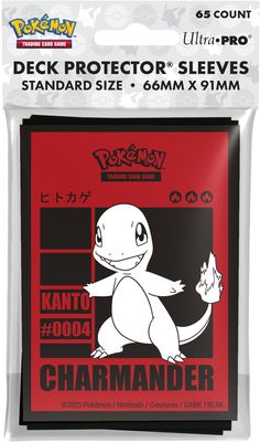 Pokémon - Deck Protector Sleeves - Charmander