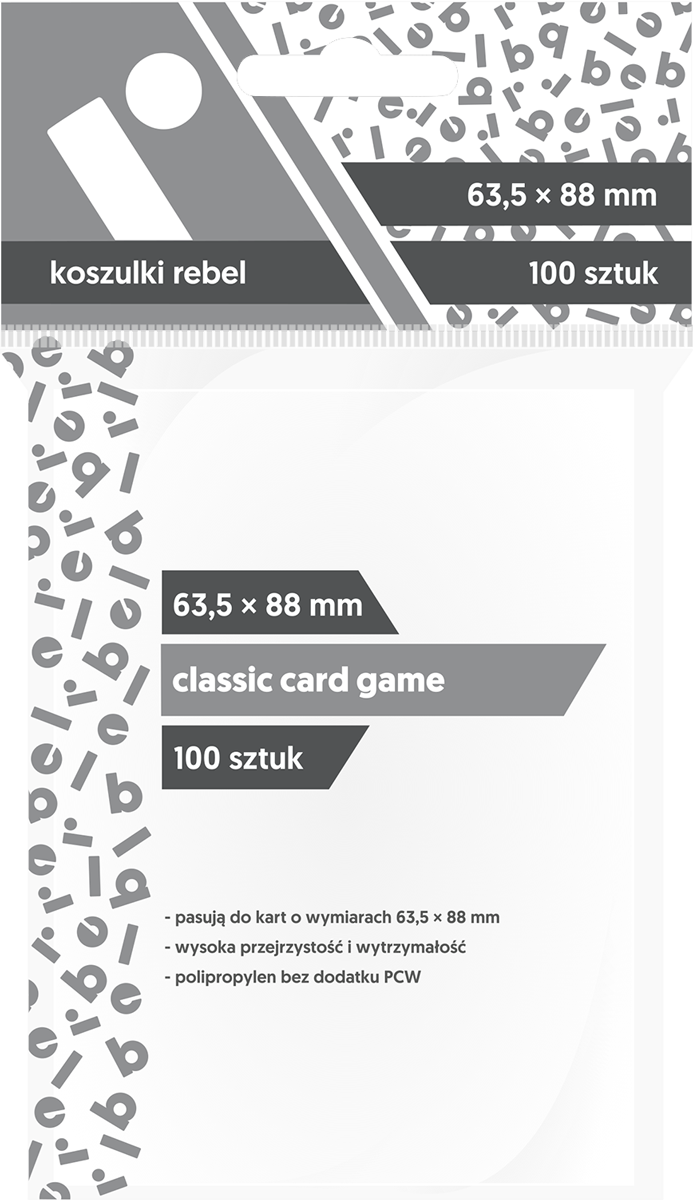 Koszulki na karty (63,5x88 mm) &quot;Classic Card Game&quot;