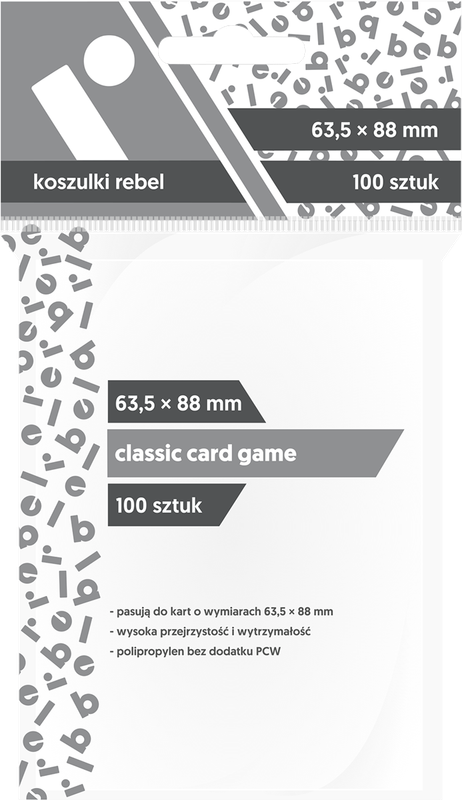 Koszulki na karty (63,5x88 mm) &quot;Classic Card Game&quot;