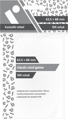 Koszulki na karty (63,5x88 mm) &quot;Classic Card Game&quot;