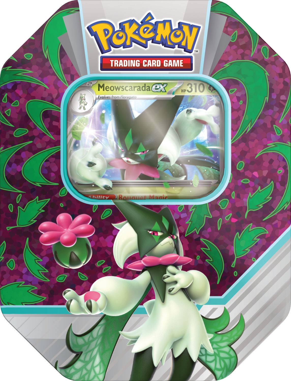 Pokémon Paldea Partners Tin – Puszka z kartamą ex i boosterami