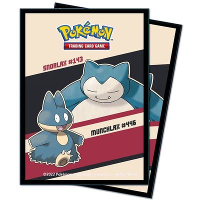 Pokémon - Deck Protector Sleeves - Snorlax and Munchlax