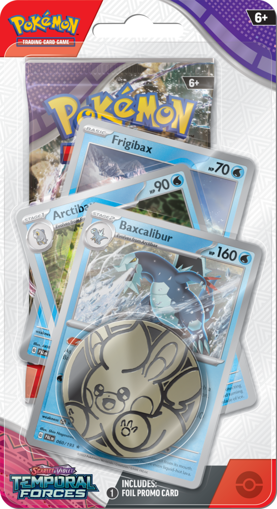 Pokémon - Premium Checklane - Temporal Forces, Karta: Baxcalibur