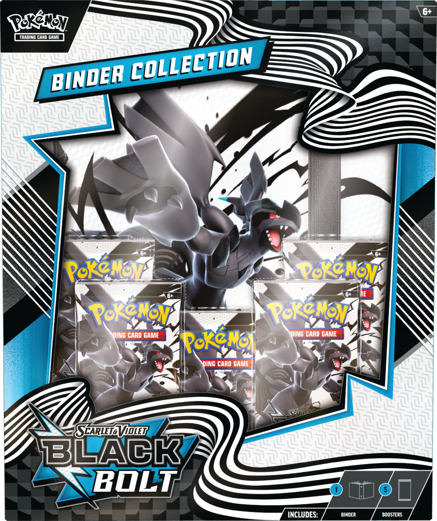 Black Bolt 2box分 Pokémon TCG: Black Bolt – Binder Collection – LootQuest.pl