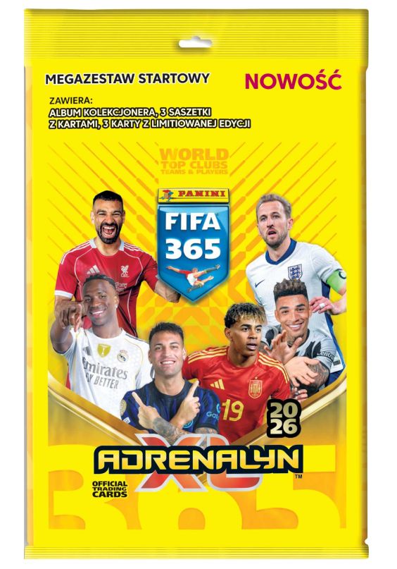 Panini FIFA 365 AXL 2026 Megazestaw Startowy