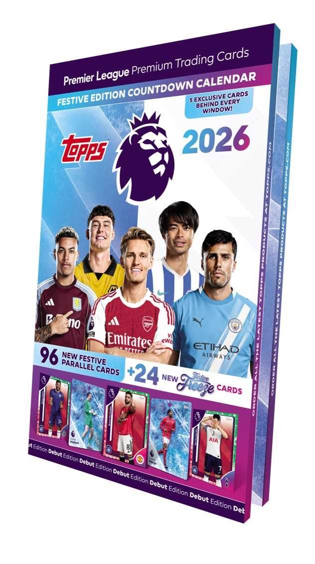 Topps Premier League 2025/26 – Festive Countdown Calendar
