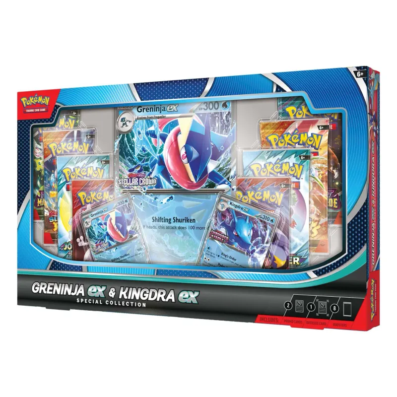 Greninja ex &amp; Kingdra ex Special Collection