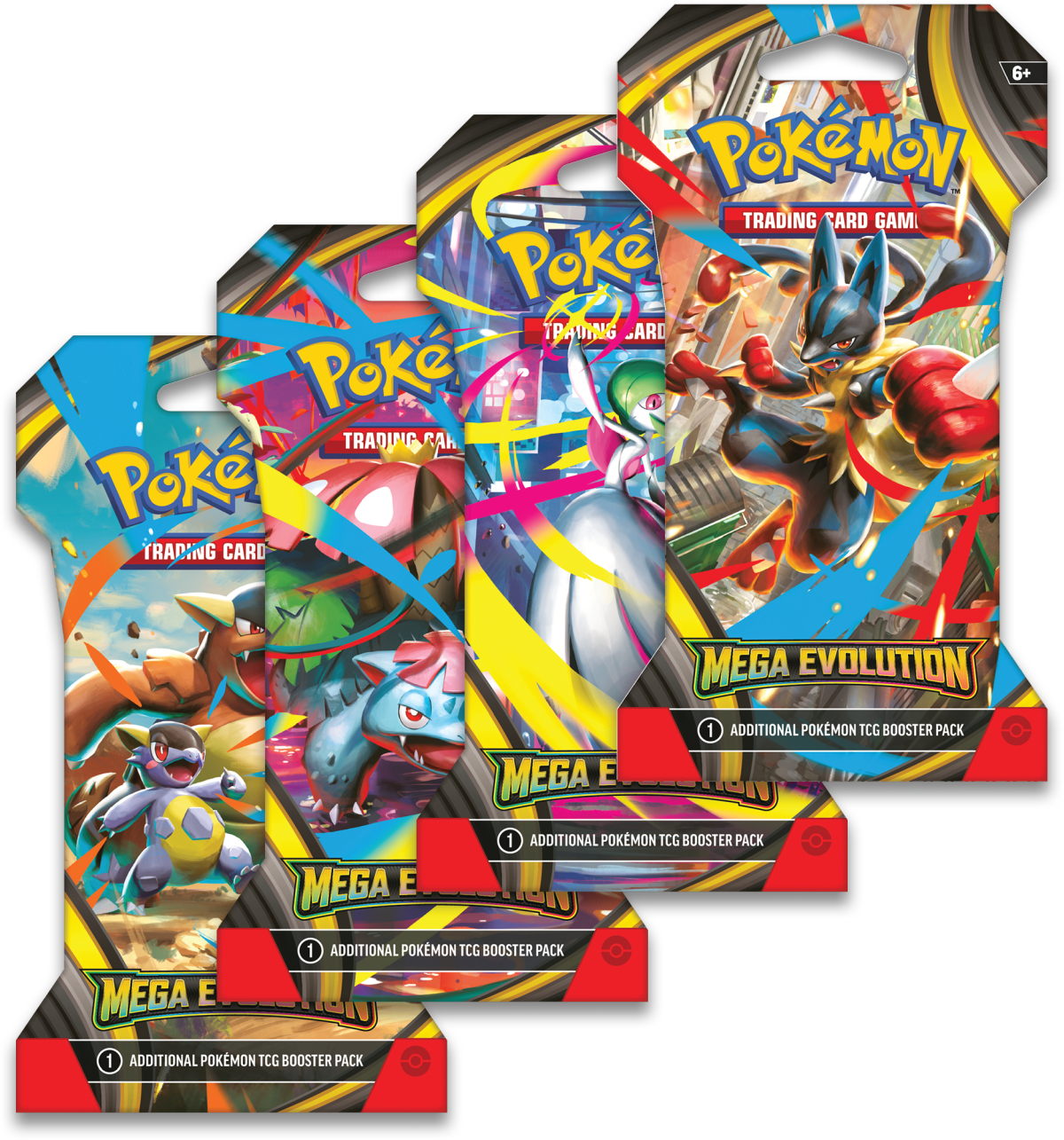 Mega Evolutions - Sleeved Booster