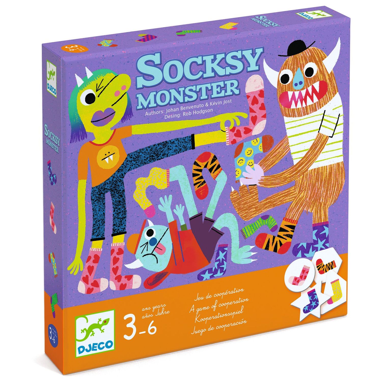 Socksy Monster - gra kooperacyjna