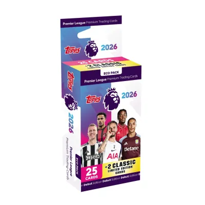Topps Premier League 2025/26 – Eco Pack Topps Premier League 2025/26 – Eco Pack