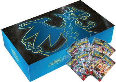 Zestaw Mega Charizard X ex – Ultra-Premium Collection z Stellar Crown - Boosterami