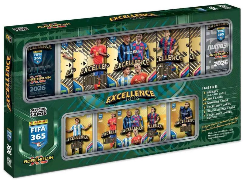 Panini FIFA 365 Adrenalyn XL 2026 – Excellence Box Panini FIFA 365 Adrenalyn XL 2026 – Excellence Box