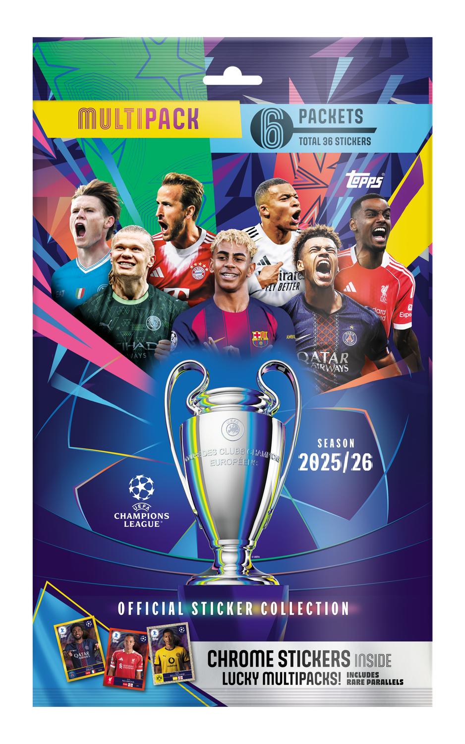 Champions League Stickers 25/26 - Multipack