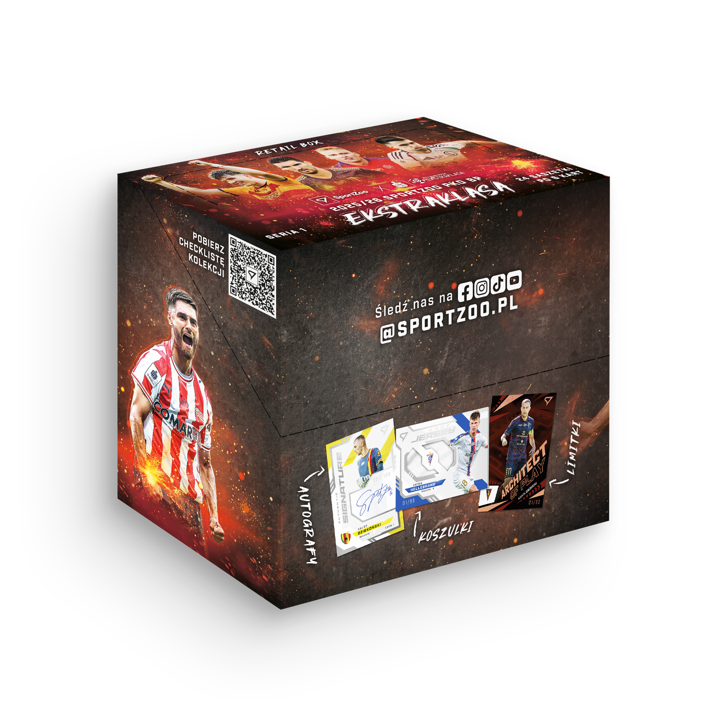 SportZoo PKO BP Ekstraklasa 2025/26 Seria 1 – Retail Box