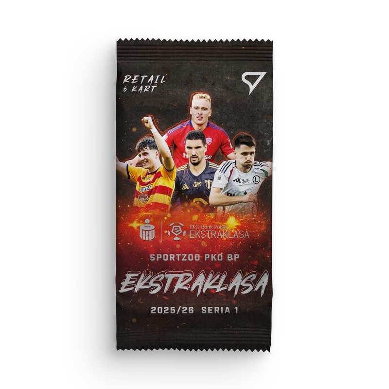 SportZoo PKO BP Ekstraklasa 2025/26 Seria 1 – Retail Saszetka