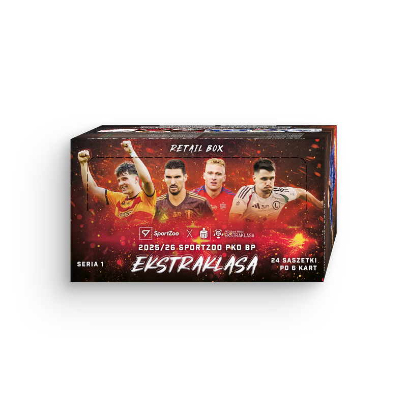 SportZoo PKO BP Ekstraklasa 2025/26 Seria 1 – Retail Box