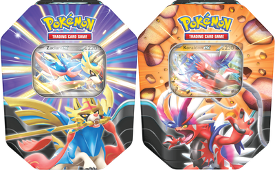 Pokémon Slashing Legends Tin – Zestaw 2 Puszek z kartami ex