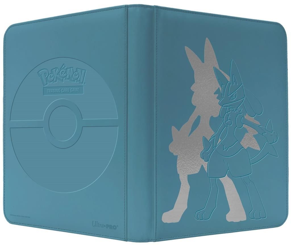 Album na karty Pokémon – Lucario (z suwakiem, 360 kart)