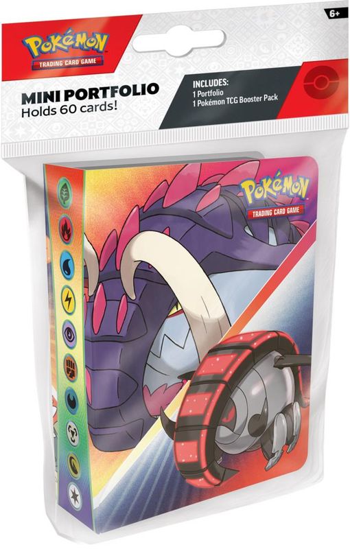 Mini album na karty Pokémon (60 kart) + booster Temporal Forces