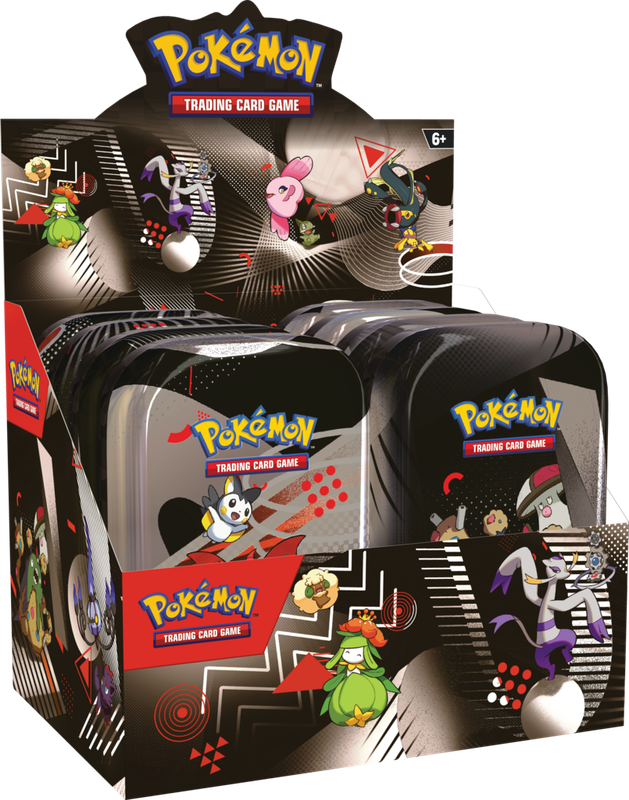 White Flare &amp; Black Bolt Unova Mini Tin